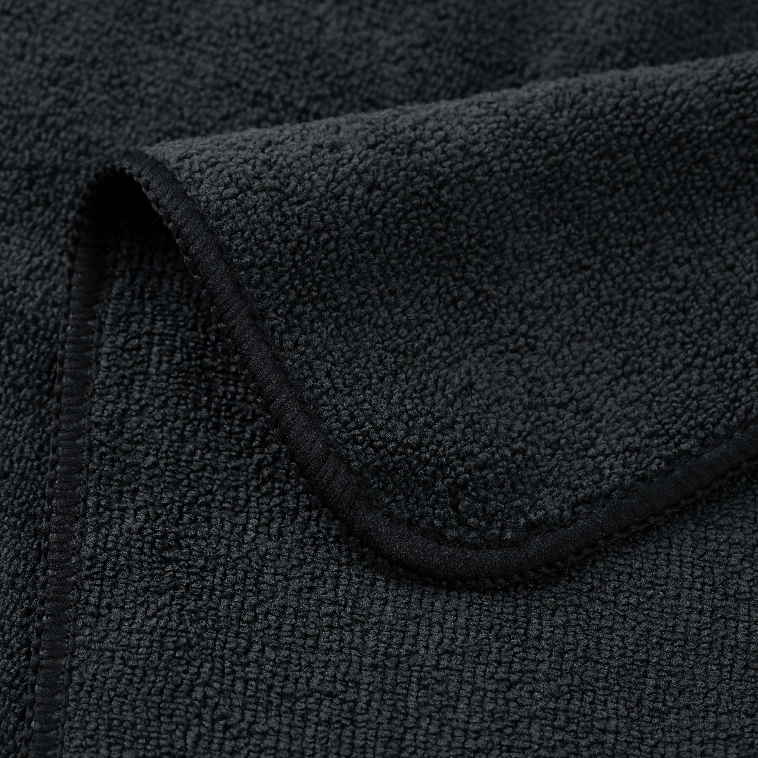 POLYTE Professional Quick Dry Lint Free Microfiber Hair Drying Salon Towel, 16 x 29 in, 8 Pack